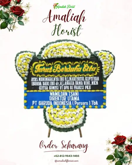 Papan Bunga Duka Parigi Baru